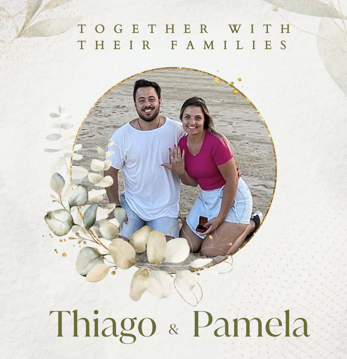 Thiago e Pamela